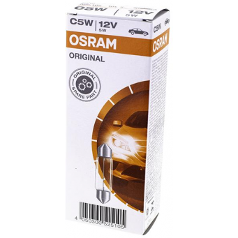 OSRAM Žárovka pomocná C5W 12V 6418FS10-10 ks