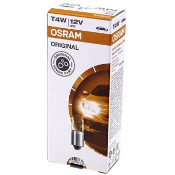 OSRAM Žárovka pomocná T4W 12V 3893FS10-10 ks