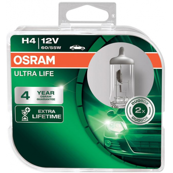 OSRAM Ultra Life H4 12V 64193ULT-Duobox