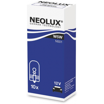NEOLUX Žárovka pomocná W5W 12V N501-ks
