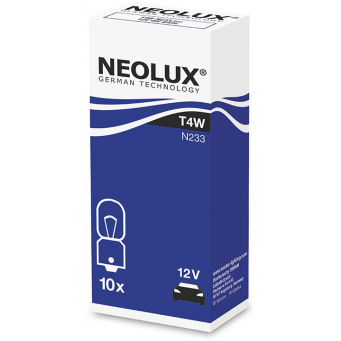 NEOLUX Žárovka pomocná T4W 12V N233-ks