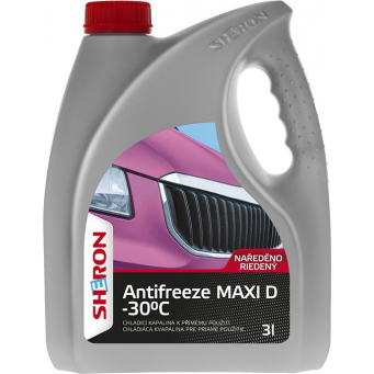SHERON Antifreeze Maxi D/G12+ -30 °C 3 lt