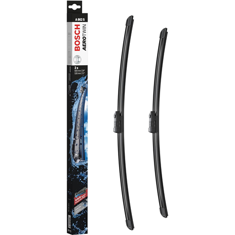 Stěrače Bosch A862S na Škoda Kodiaq (06.2021-) 600mm+530mm