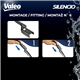 Stěrače Valeo VF445 na Opel Combo D (02.2012-) 600mm+400mm